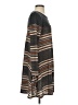 Eloges Stripes Gray Casual Dress Size S - photo 4