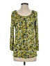 MICHAEL Michael Kors Yellow 3/4 Sleeve Blouse Size XS - photo 1