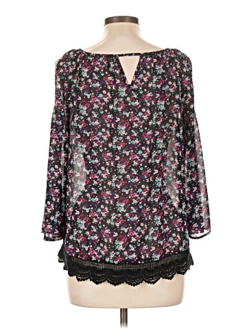 Charming Charlie 3/4 Sleeve Blouse (view 2)