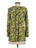 MICHAEL Michael Kors Yellow 3/4 Sleeve Blouse Size XS - photo 2