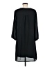 AUW Solid Black Casual Dress Size 8 - photo 2