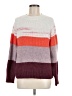Old Navy Color Block Burgundy Pullover Sweater Size M - photo 1
