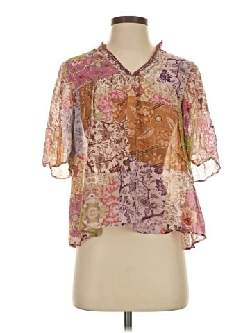 Johnny Was Short Sleeve Blouse (view 1)