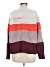 Old Navy Color Block Burgundy Pullover Sweater Size M - photo 2