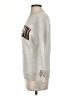 NY Popular Gray Ivory Pullover Sweater Size S - photo 5