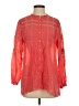 Johnny Was 100% Polyester Red Long Sleeve Blouse Size XS - photo 1