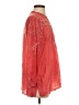 Johnny Was 100% Polyester Red Long Sleeve Blouse Size XS - photo 4