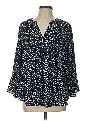 Style&Co 3/4 Sleeve Blouse (view 1)