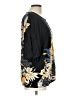 JM Collection Black 3/4 Sleeve Blouse Size L - photo 4
