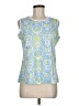 AnaClare Blue Sleeveless T-Shirt Size M - photo 1