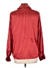 Christie & Jill 100% Polyester Stripes Red Long Sleeve Blouse Size 12 - photo 2