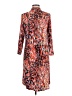 CAbi Print Orange Casual Dress Size M - photo 2