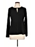 MICHAEL Michael Kors Black Long Sleeve Top Size L - photo 1