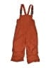 Lands' End Orange Snow Pants With Bib Size 4 - photo 1
