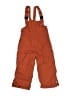 Lands' End Orange Snow Pants With Bib Size 4 - photo 2