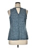 Ideology 100% Polyester Blue Tank Top Size XL - photo 1