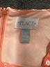 The Children's Place 100% Polyester Hearts Orange Dress Size 10 - photo 3