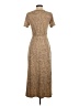 WAYF Animal Print Tan Casual Dress Size S - photo 2