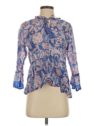 Johnny Was 3/4 Sleeve Blouse (view 1)
