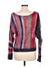 Free People Tweed Blue Pullover Sweater Size M - photo 2