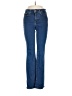 NYDJ Hearts Blue Jeans Size 6 - photo 1