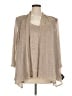 R&M Richards 100% Polyester Tan 3/4 Sleeve Blouse Size 1X - photo 1
