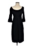 Max Studio Solid Black Casual Dress Size XS - photo 1