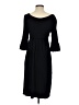 Max Studio Solid Black Casual Dress Size XS - photo 2