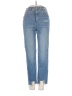 Express Solid Blue Jeans Size 0 - photo 1