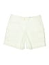 Talbots Solid Ivory Khaki Shorts Size 12 - photo 1