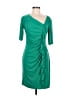 Connected Apparel Green Cocktail Dress Size 8 - photo 1