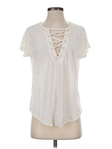Sun & Shadow Short Sleeve Top (view 1)
