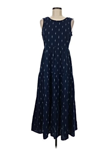 Madewell Cattail Cutout Tiered Midi Dress (view 1)