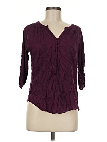 Faded Glory 3/4 Sleeve Blouse (view 1)