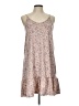 Wallflower Floral Tan Casual Dress Size L - photo 1