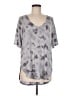 American Eagle Outfitters Tie-dye Gray Short Sleeve Top Size M - photo 1