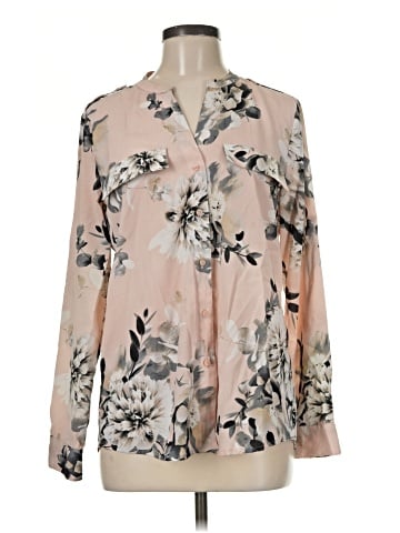 Calvin Klein Long Sleeve Blouse (view 1)