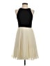 Halston Heritage 100% Polyester Ivory Cocktail Dress Size 2 - photo 1
