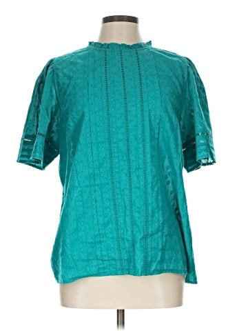 Ann Taylor LOFT Short Sleeve Blouse (view 1)