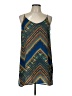 Meraki Chevron-herringbone Blue Sleeveless Blouse Size L - photo 1