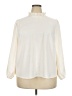 J.Crew 100% Polyester Ivory Long Sleeve Blouse Size 2X - photo 1