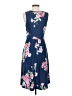 Unbranded Floral Blue Casual Dress Size S - photo 2