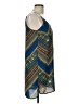 Meraki Chevron-herringbone Blue Sleeveless Blouse Size L - photo 4