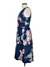 Unbranded Floral Blue Casual Dress Size S - photo 5