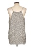 Ann Taylor LOFT Outlet Animal Print Leopard Print Ivory Tank Top Size L - photo 2