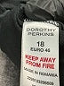 Dorothy Perkins 100% Polyester Print Black Cocktail Dress Size 18 - photo 8