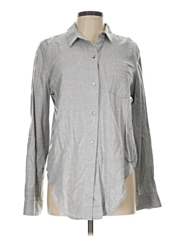 Madewell Flannel Tie-Front Shirt (view 1)