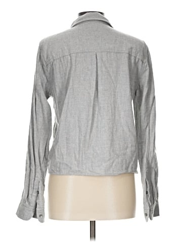 Madewell Flannel Tie-Front Shirt (view 2)