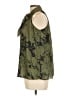 Parker 100% Polyester Green Sleeveless Blouse Size L - photo 5