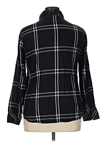 Riders by Lee Long Sleeve Button-Down Shirt (view 2)